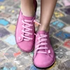 Kép 1/2 - GITA bohemian PINK BUBBLE kézműves bőr cipő