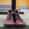 Kép 3/4 - GITA boots MAHAGÓNI - vastag talpú kézműves bőr cipő