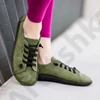 Kép 1/3 - GITA COMFORT bohemian KHAKI NUBUK kézműves bőr cipő