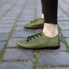 Kép 2/2 - GITA comfort bohemian FŰZÖLD kézműves bőr cipő