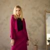 Kép 1/2 - BELLA KARDIGÁN-BLÉZER CIKLÁMEN
