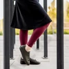 Kép 1/3 - LENA Leggings BURGUNDI