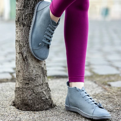 GITA boots LAMANTIN -vastag talpú kézműves bőr cipő