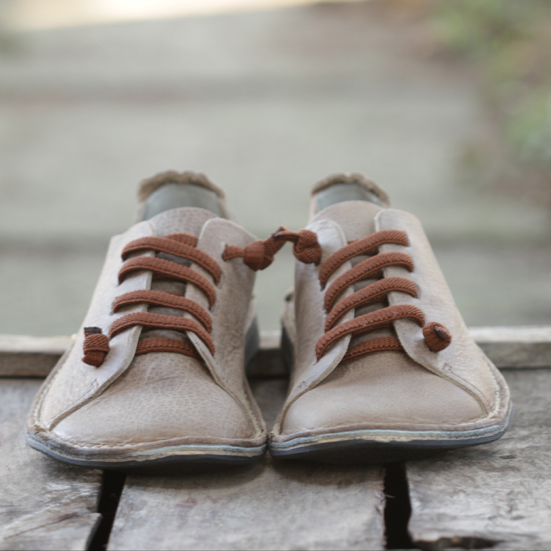 GITA bohemian HOMOK kézműves bőr cipő