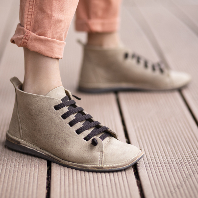 GITA boots HOMOK kézműves bőr cipő