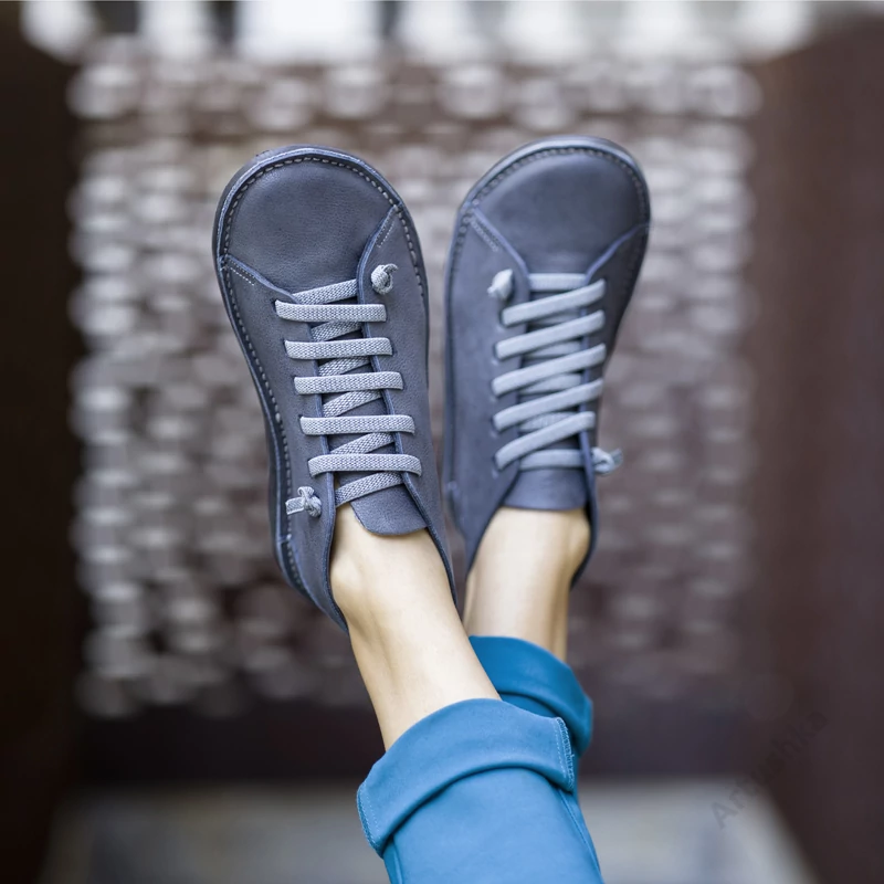 GITA boots ANTRACIT kézműves bőr cipő