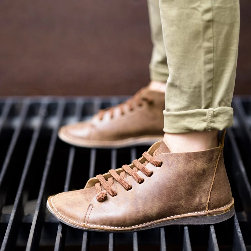 GITA boots DIÓ kézműves bőr cipő