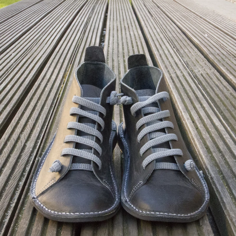 GITA boots GRAFIT kézműves bőr cipő
