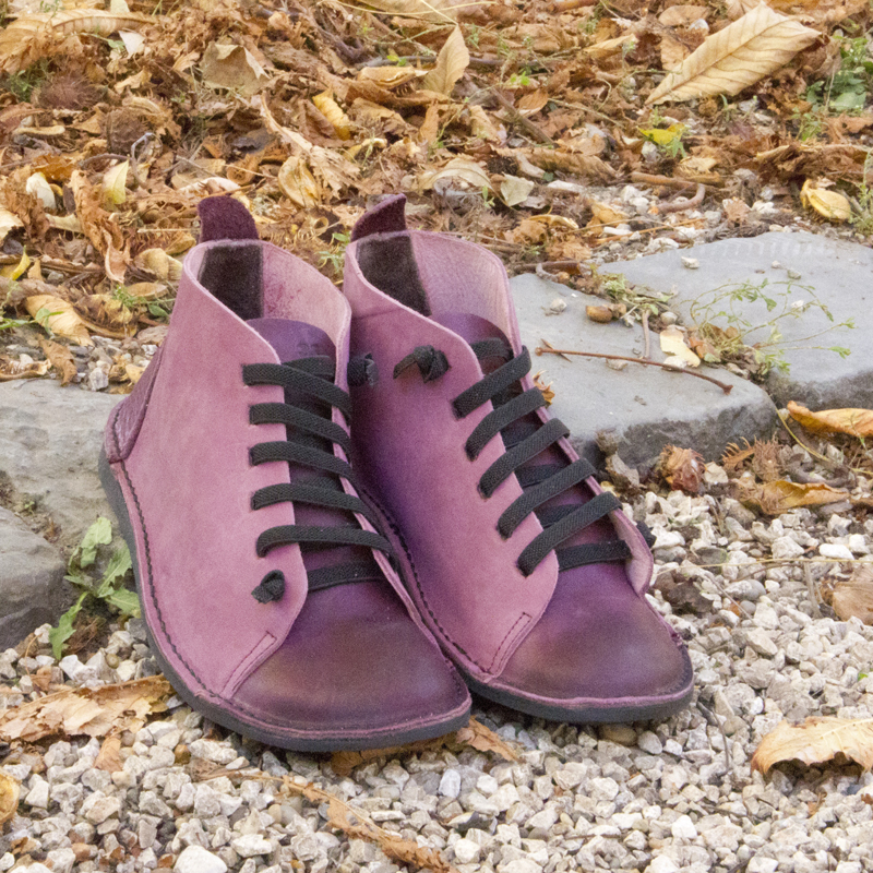 GITA boots PÚDER_PADLIZSÁN kézműves bőr cipő
