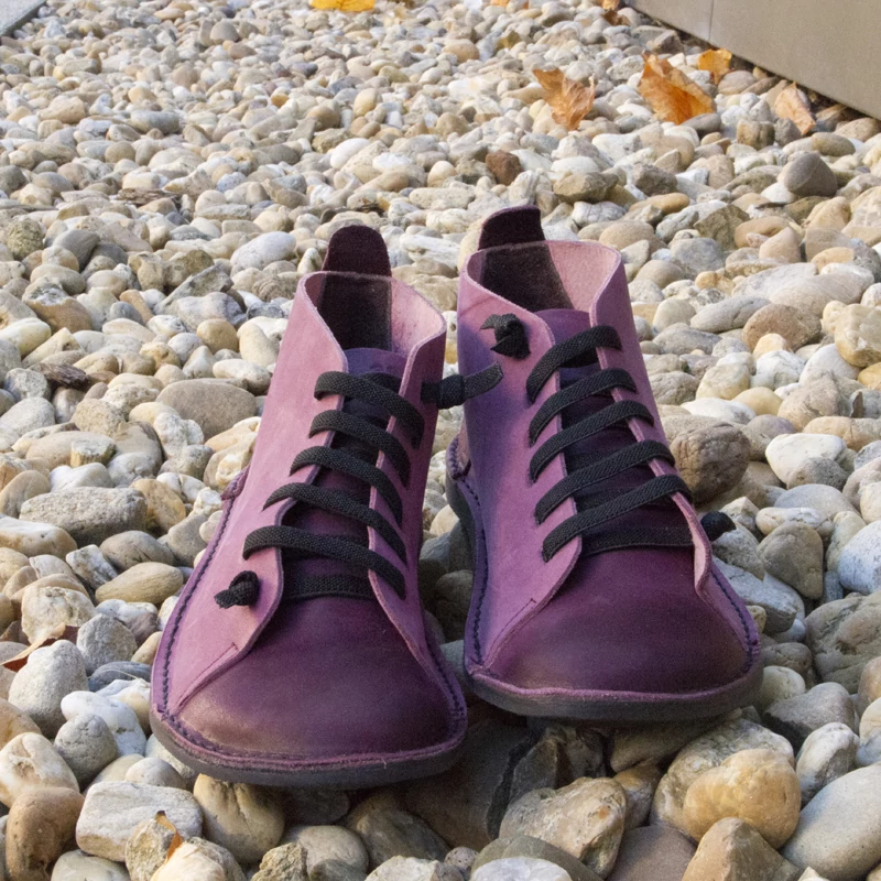GITA boots PÚDER_PADLIZSÁN kézműves bőr cipő