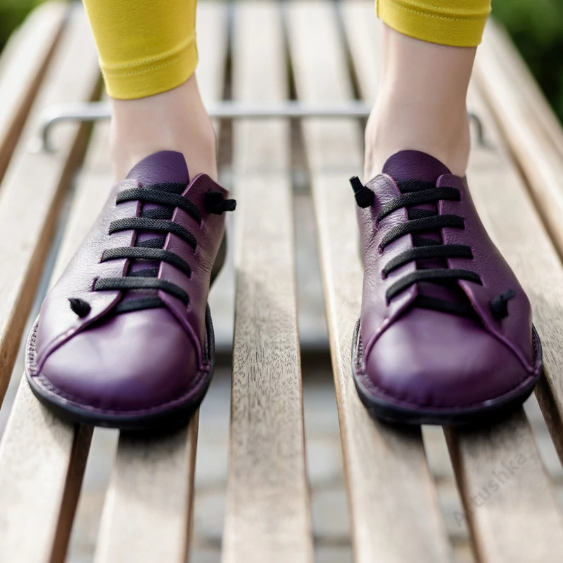GITA COMFORT bohemian PADLIZSÁN kézműves bőr cipő