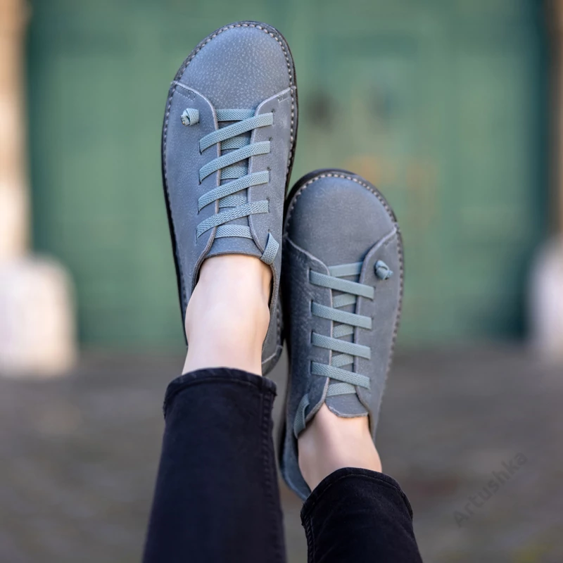 GITA comfort bohemian LAMANTIN kézműves bőr cipő