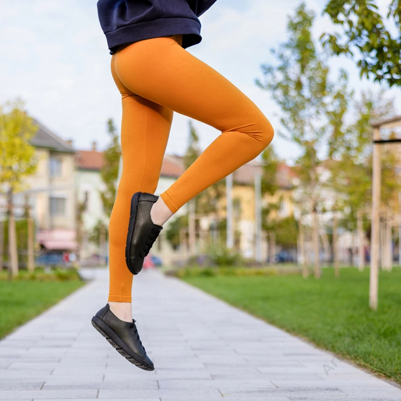 LENA Leggings MUSTÁR